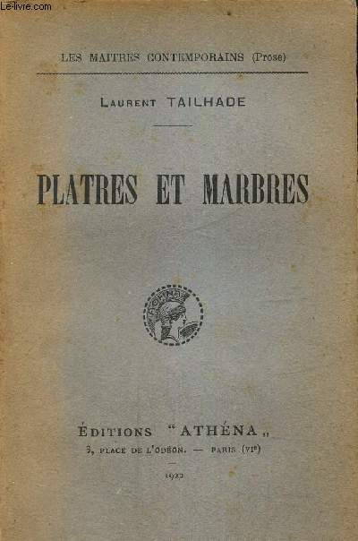 Platres et marbres (Collection 