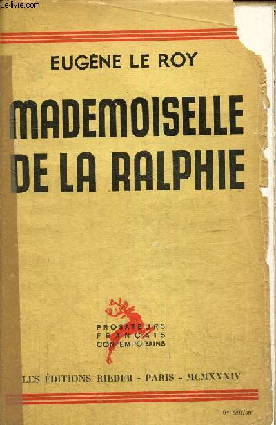 Madamoiselle de la Ralphie