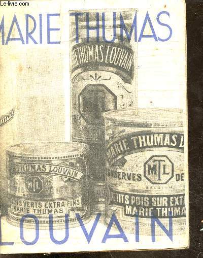 Les recettes de Marie-Thumas.