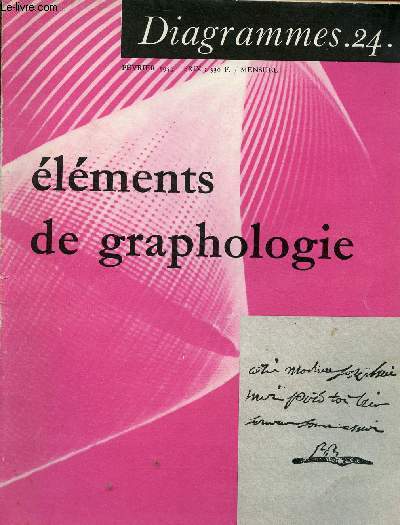 Diagrammes n24 fvrier 1959 - Elments de graphologie.