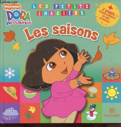Dora l'exploratrice - les saisons - Collection les petits imagiers.