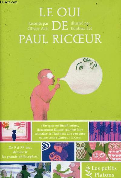 Le oui de Paul Ricoeur - Collection les petits Platons.