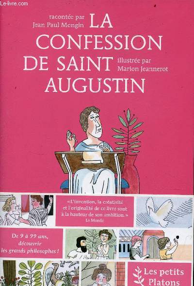 La confession de Saint Augustin - Collection les petits Platons.