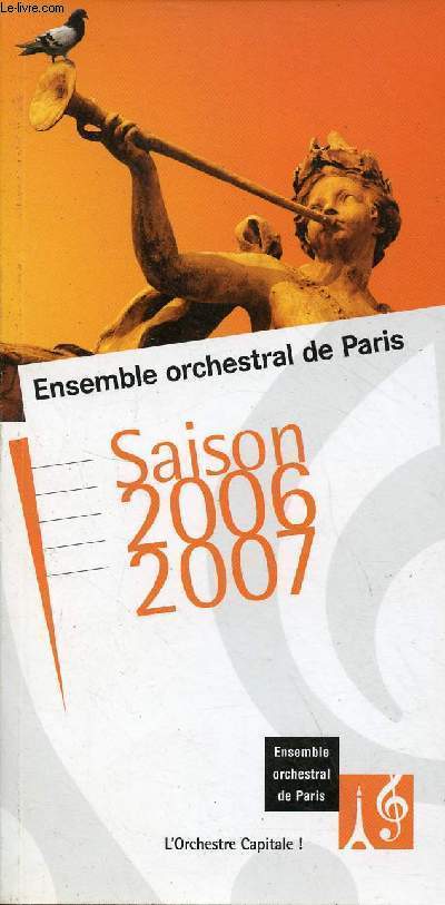 Ensemble orchestral de Paris - Saison 2006-2007.