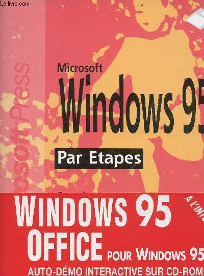 Microsoft Windows 95 par tapes - inclus une disquette PC.