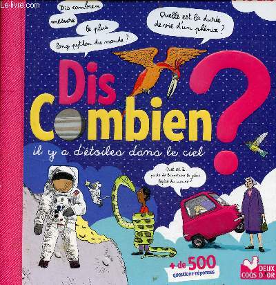 Dis combien il y a d'toiles dans le ciel ? + de 500 questions-rponses - 7-10 ans.