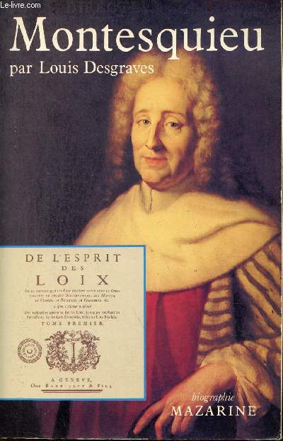 Montesquieu - biographie.