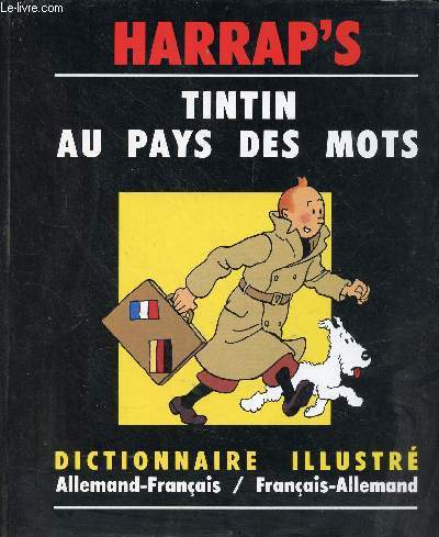 Tintin au pays des mots / Tintin im reich der wrter allemand-franais/franais-allemand.