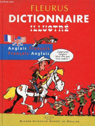 Dictionnaire illustr Lucky-Luke anglais-franais/franais-anglais.