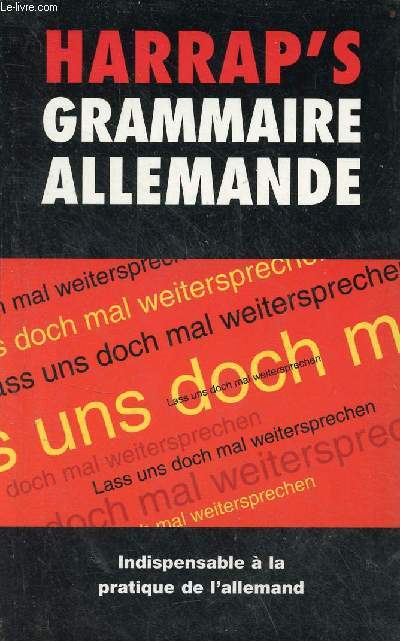 Harrap's grammaire allemande.