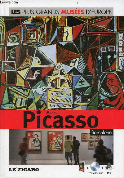 Museu Picasso Barcelone - Collection les plus grands Muses d'Europe n7 - livre + dvd visite 360 mp3 audioguide.