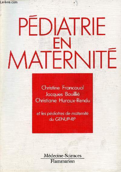 Pdiatrie en maternit.