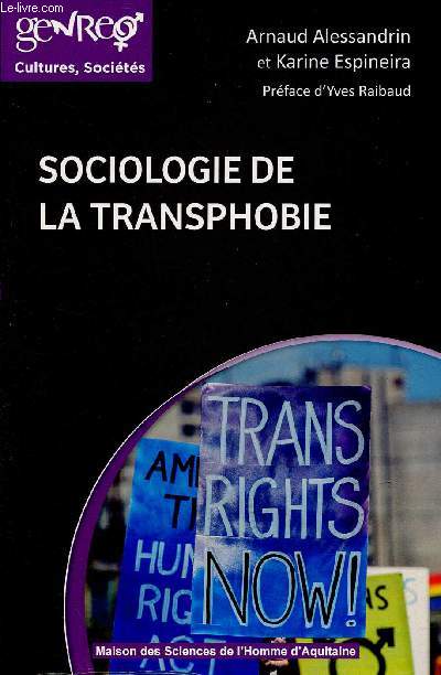 Sociologie de la transphobie - Collection genre, cultures, socits.
