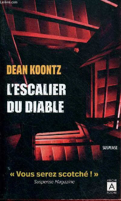 L'escalier du diable - Suspense - Collection archi poche n666.