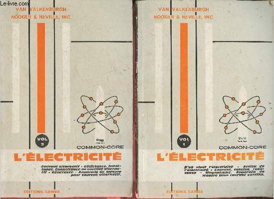 Electricit - Common-Core - En 2 tomes (2 volumes) - Tome 1 + Tome 3.