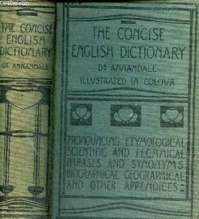 The concise english dictionary literary scientific and technical.