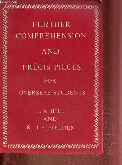 Further comprehension and precis pieces for overseas students.