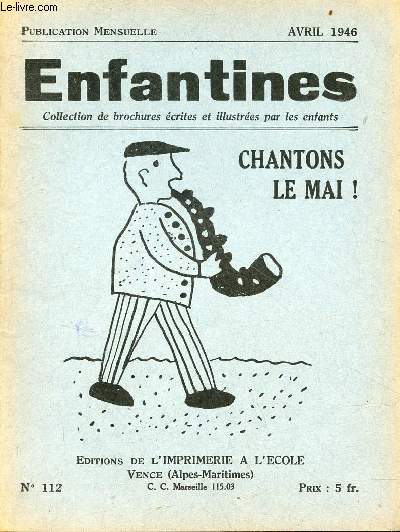 Enfantines n112 avril 1946 - Chantons le mai !