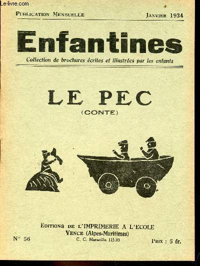 Enfantines n56 janvier 1934 - Le Pec (conte).