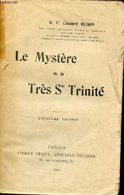 Le Mystre de la Trs Ste Trinit .