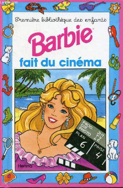 Barbie fait du cinma - Collection mini-club toile n2.