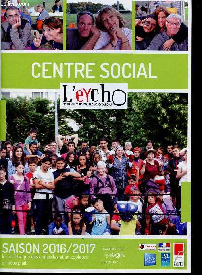 Brochure : Centre social l'eycho - Saison 2016/2017.