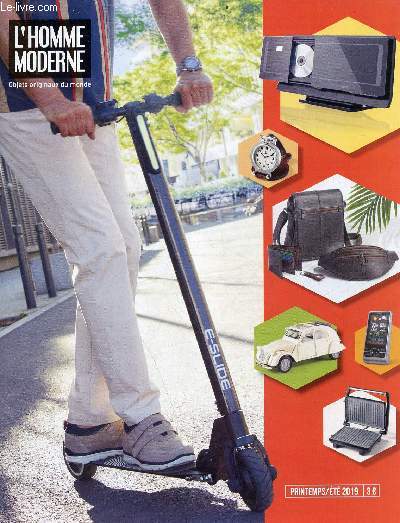 Catalogue printemps/t 2019 l'homme moderne objets originaux du monde.