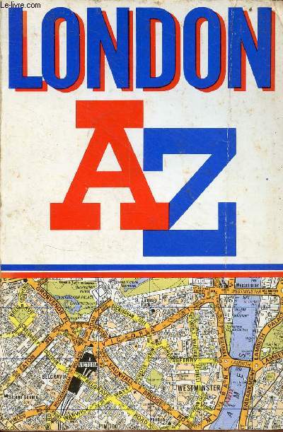 London A-Z Street Atlas.