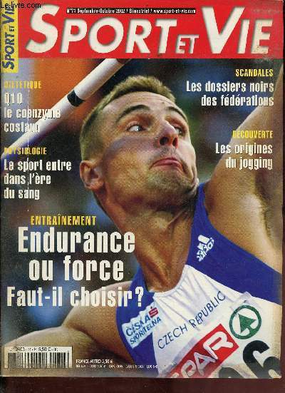 Sport et vie n74 septembre-octobre 2002 - Michel Caillat au caf 