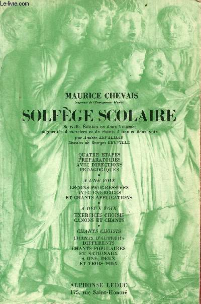 Solfge Scolaire - 1er volume.