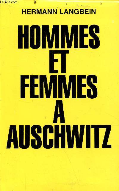 Hommes et femmes  Auschwitz.