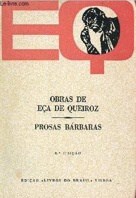 Prosas barbaras - 8e ediao.