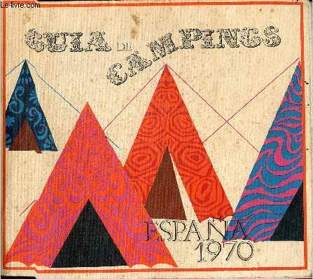 Guia de campings Espana 1970.