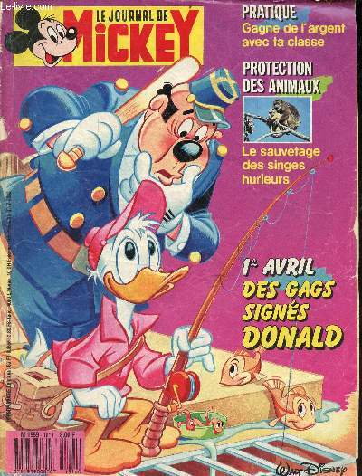 Le journal de Mickey - l'arche de Dingo - des truffes au cochon - dans le ventre du serpent - la pole atomique - la nature comme chez soi - match de lecture : les filles battent les garons - Lonard de Vinci - les dessous du Musum.