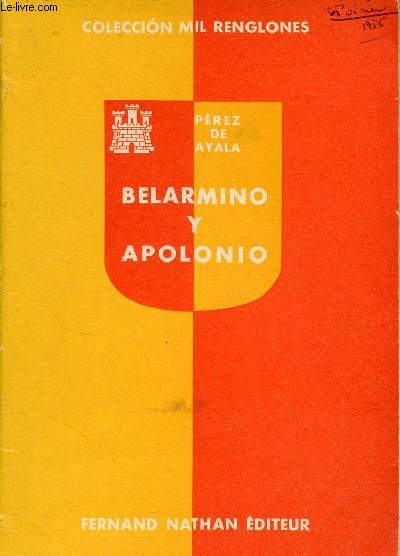 Belarmino y apolonio - Coleccion mil renglones.
