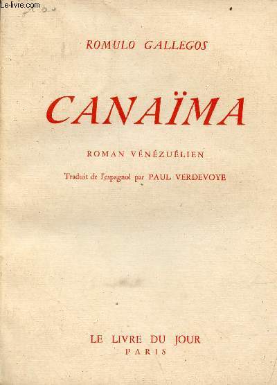 Canama - Roman vnzulien.