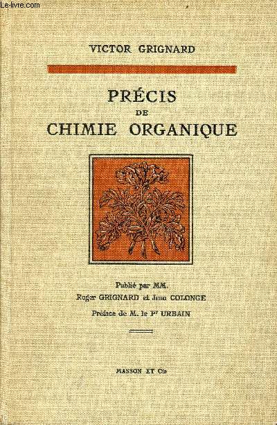 Prcis de chimie organique.