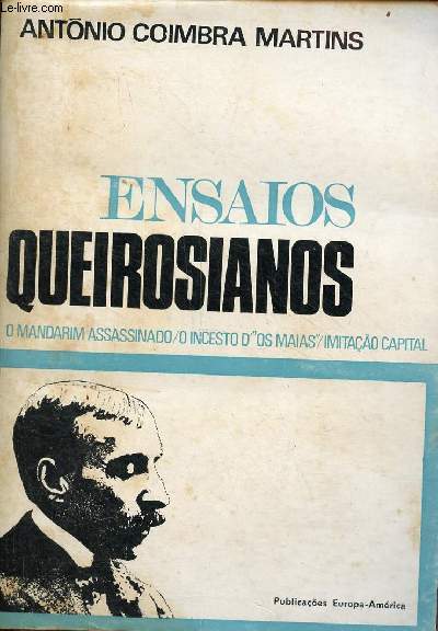 Ensaios queirosianos o mandarim assassinado o incesto d'os maias imitaao capital.