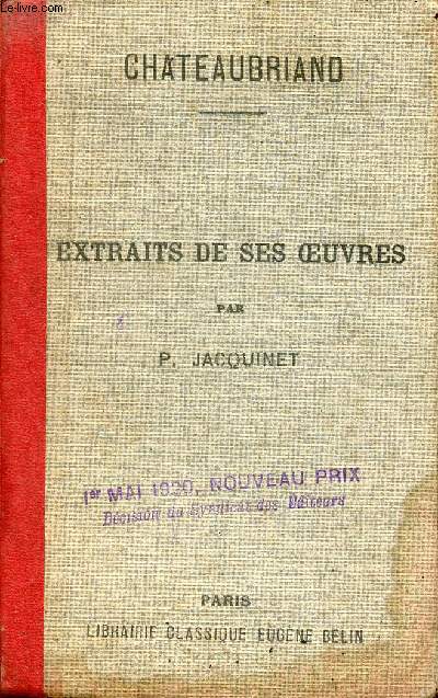 Extraits de ses oeuvres.