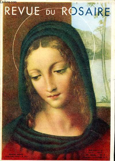 Revue du Rosaire n6 37e anne juin 1957 - Saint Jean Eudes docteur et aptre des saints coeurs de Jsus et de Marie.