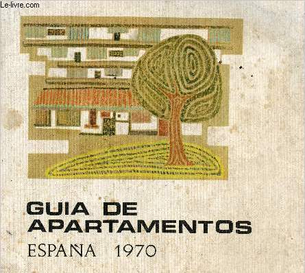 Guia de apartamentos Espana 1970.