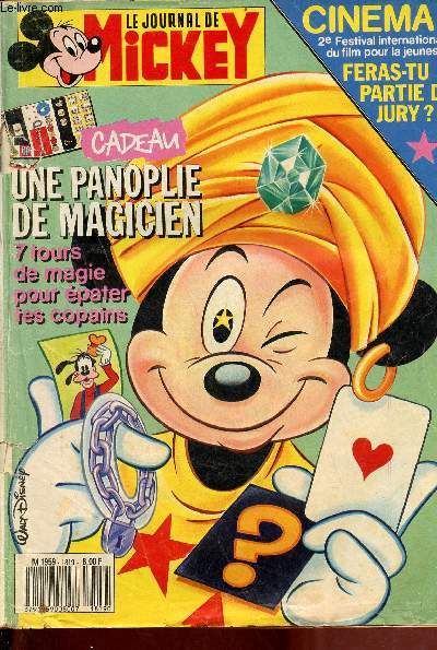 Le journal de Mickey - Les gaffes sont ternelles - des vertes et des pas mres - les pirates du cosmos - le clou de l'affaire - drle de cirque - un aprs midi de kajir - le satellite et la tortue - l'cole en vadrouille.