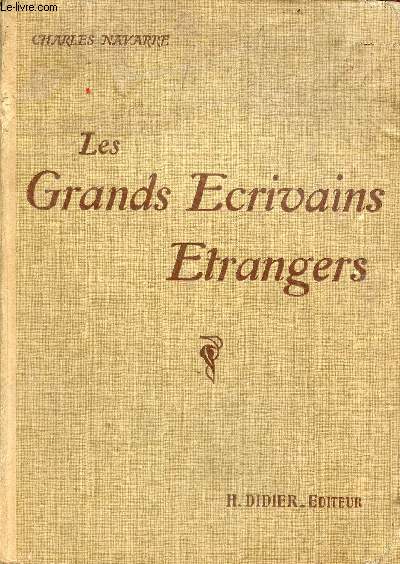 Les grands crivains trangers et leur influence sur la littrature franaise - morceaux choisis illustrs - 6e dition.