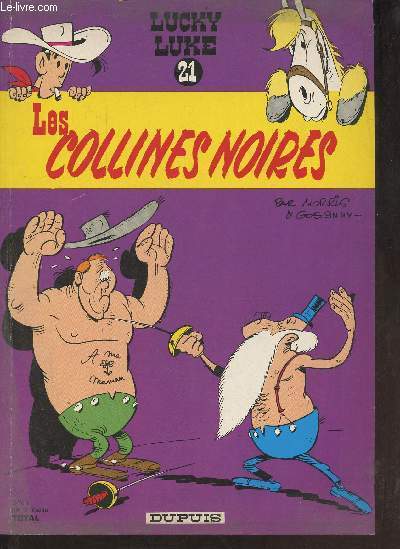Lucky Luke - Tome 21 : Les collines noires.