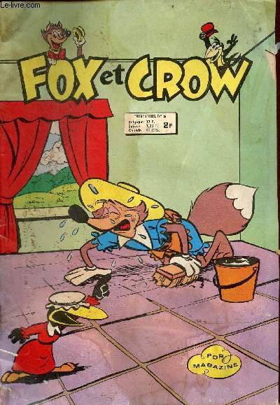 Fox et Crow n46 1977 - Le choix d'un dada - les raisins de la colre - trompette trompeuse - le cheval mlomane par Emil Anton - les 3 gteaux - les grands moyens.