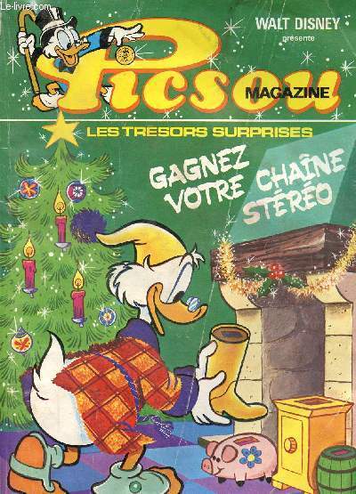 Picsou magazine n119 - An nouveau ... vie nouvelle, Donald ! - le mystre des cacahutes - Picsou grognon sans lornon - Dingo et l'acrobatocoq - un nol comme au bon vieux temps - Mickey sauve le nol blanc - incroyable mais vrai ...