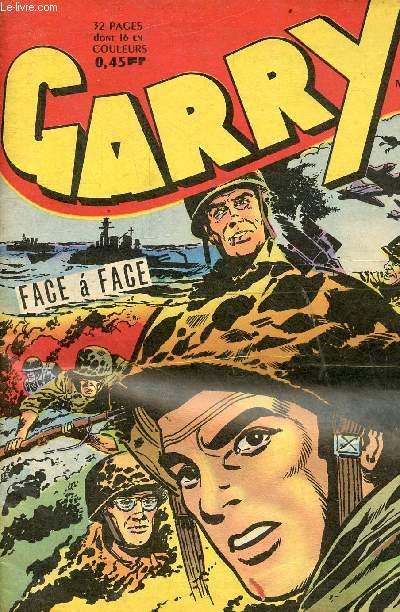 Garry n189 - Face  face - rex royal suspense - le feu.