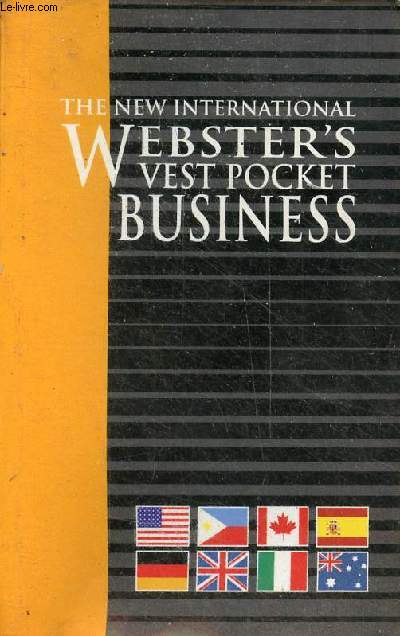 The new international webster's vest pocket business.