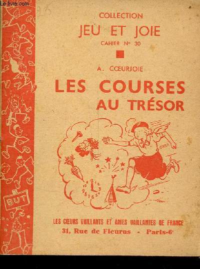 Les courses au trsor - Collection jeu et joie cahier n30.