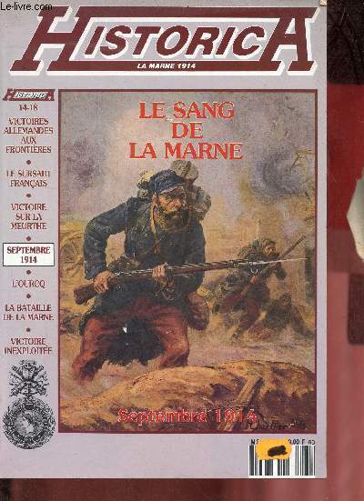 Historica n31 - Le sang de la Marne septembre 1914.